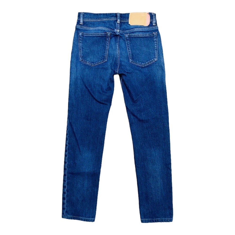 ACNE STUDIO Bla Konst‎ North Dark Blue Mens 5 Pocket Cotton Elastane Jeans 27X27 - Picture 5 of 5